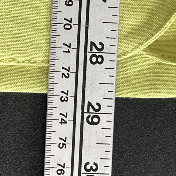 New WOT Lesley Fay Sport Estilo Women’s Blazer SZ 12 Lemon Lime Green Pockets - Picture 8 of 10